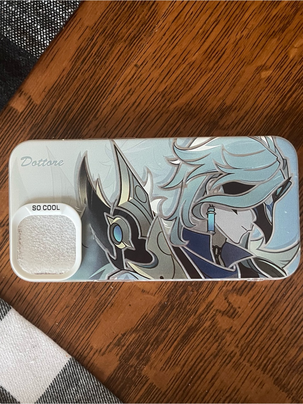 Dottore Anime Art Protective iPhone 13 Case - Genshin Impact